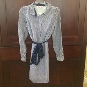 Lilly Pulitzer Dress Striped Sash Size 0