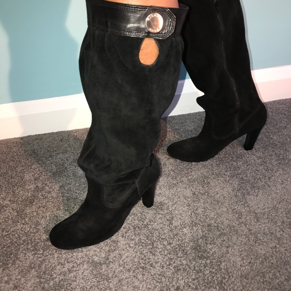 Michael kors suede boots.