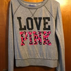 VS PINK Crew Neck Sweatshirt