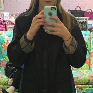 Navy Blue Beadnell Barbour