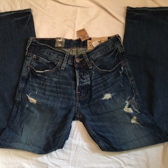 Hollister Balboa Classic Strght Distressed 28x30