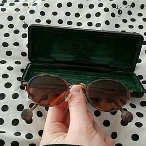 I.a Eyeworks round tortoise sunglasses brand new