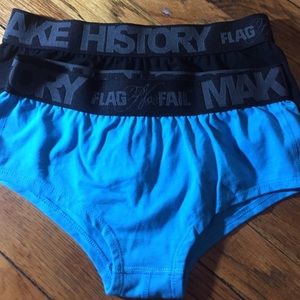 Brand new obviously Flag NOR FAIL underwear