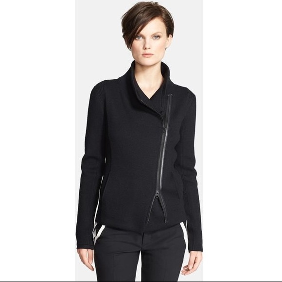 Vince Jackets & Blazers - 🌸1 hour sale! NEW VINCE merino wool coat leather