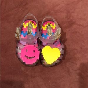 Mini Melissa sandals - size 5- baby
