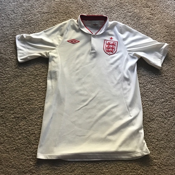 England soccer jersey