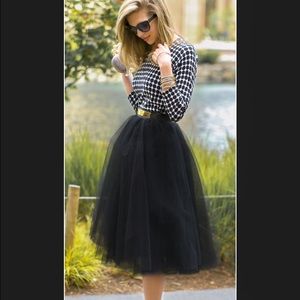 Tulle skirt