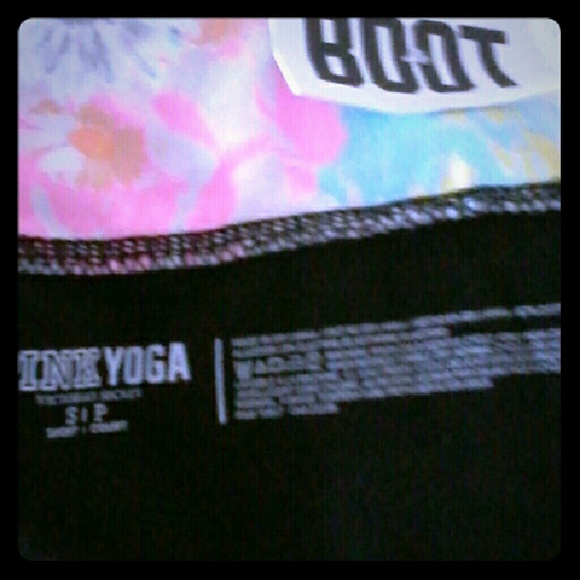 PINK YOGA PANTS