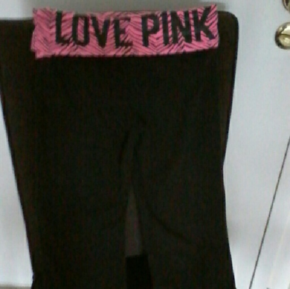 PINK YOGA PANTS