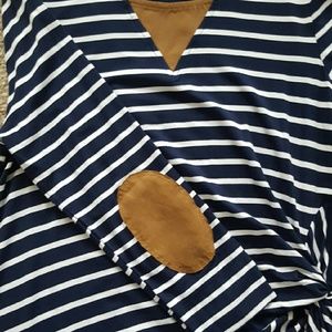 Skies are Blue Tops - Navy and White Stripe Top Skies are Blue Tops - Navy and White Stripe Top
