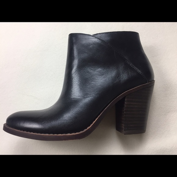 Faux leather booties- Lucky Brand- NEW