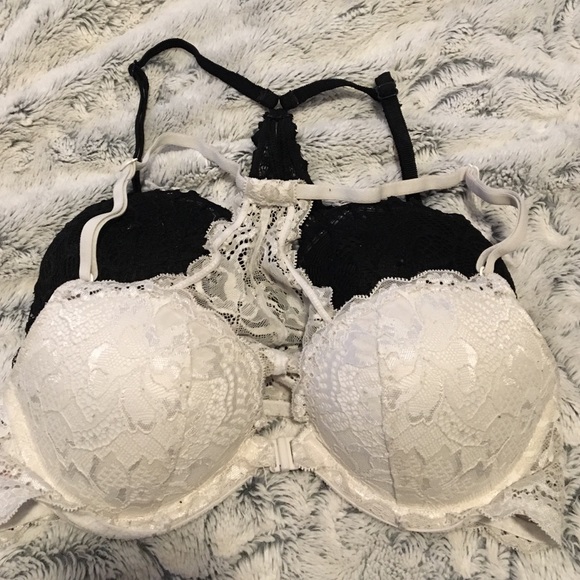 VS front clip push-up bras.