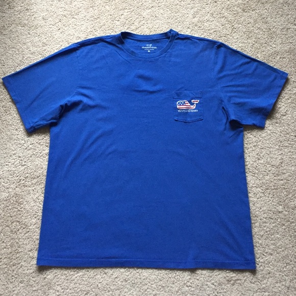 Vineyard Vines Other - Vineyard vines blue flag t shirt sz xl