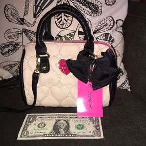 SOLD:  Betsy Johnson Mini Satchel