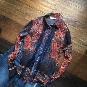 🌺🌺Long sleeve dress top S