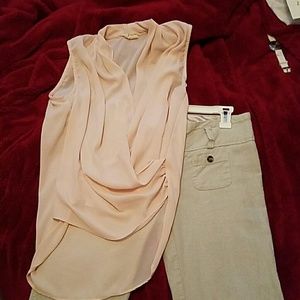 Japana light pink tank top