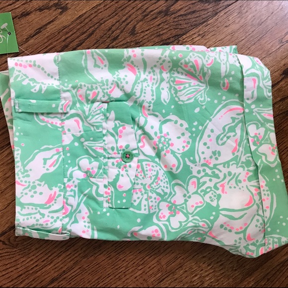 Lilly pulitzer beach bash shorts sz 4 - Picture 3 of 3