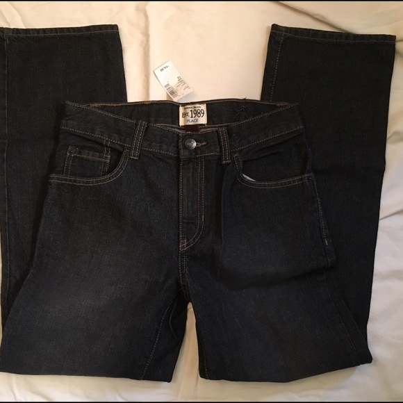 Children's Place Straight Sz 12 Boys Jeans NEW