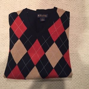 Men's Brooks Brothers v-neck sweater