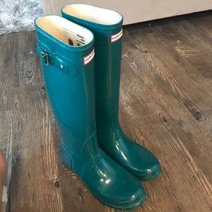 Hunter rain boots