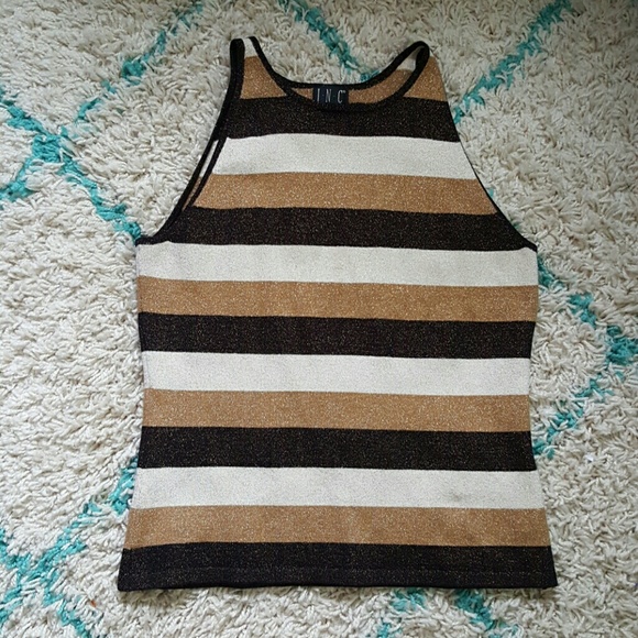 INC striped Tank