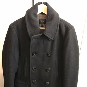 Jcrew dock peacoat