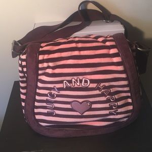 Juicy Couture Velour Messenger Bag
