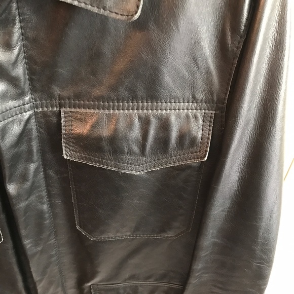 Banana Republic leather jacket - Picture 4 of 4