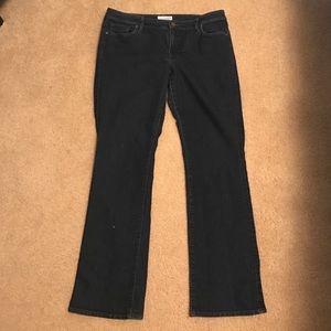 Loft curvy boot cut jeans