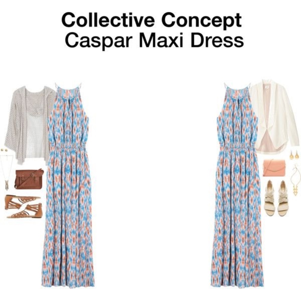 Collective Concepts Maxi Dress size MP