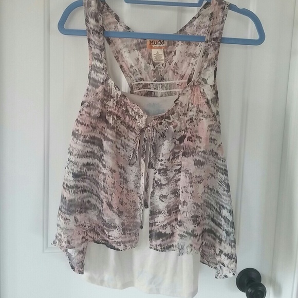 Pastel 2-in-1 Top by Mudd