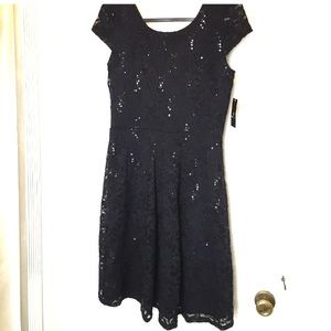 Black sparkly dress