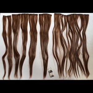 8 Piece 26" Light Brown Hair Extension