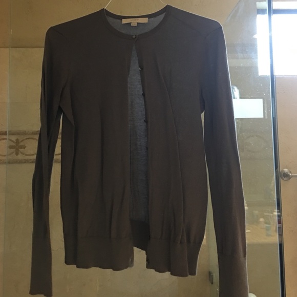 Loft grey cardigan