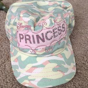 NWT Disney Princess Army print hat