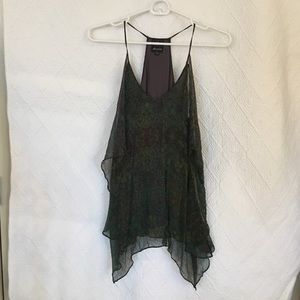 Ella Moss flowy back tea top