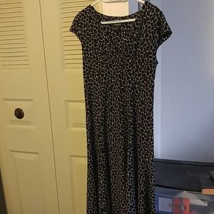 Black and white dress