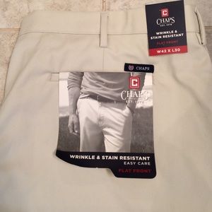 NWT Chaps Men's Khaki Pants
