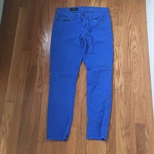 Jcrew toothpick jean in blue
