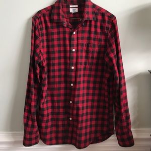 Old Navy Buffalo Plaid Shirt Men's Small