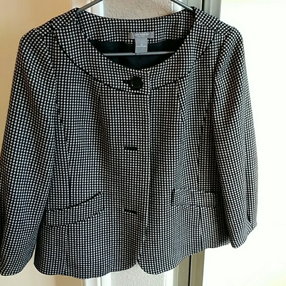 Ann Taylor black suit jacket