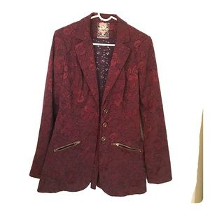 Free People detail back jacket