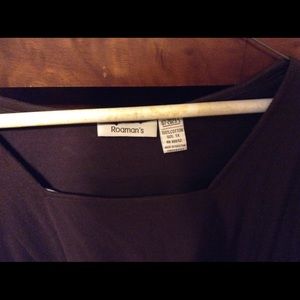 Roaman's Tops - Roaman's women's Blouse Smoke/PetFree Roaman's Tops - Roaman's women's Blouse Smoke/PetFree
