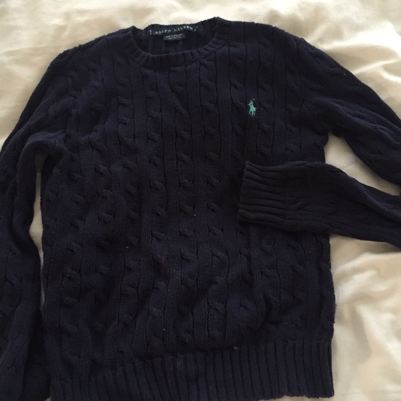 Polo Ralph Lauren Sweaters - Ralph Lauren navy crew sweater