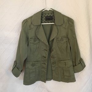 Sanctuary Clothing green jacket