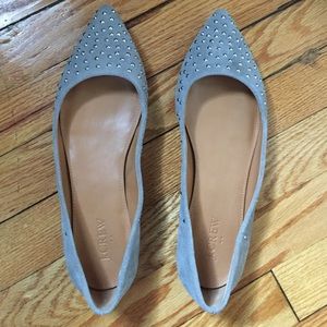 J. Crew Amelia Studded Flats