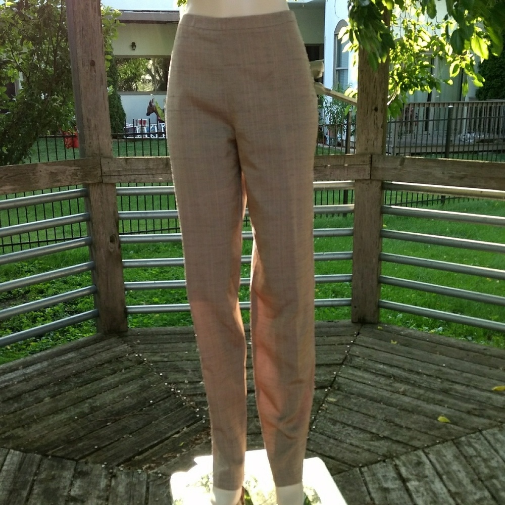 Giorgio Armani Viscose Tan Pants Sz Euro 46/US 14