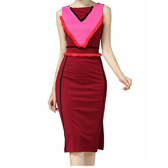 Kimilily Sleeveless Bodycon Pencil Dress - NWT