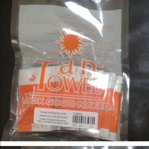 15 TAN TOWEL TANTOWEL PLUS half body towelettes