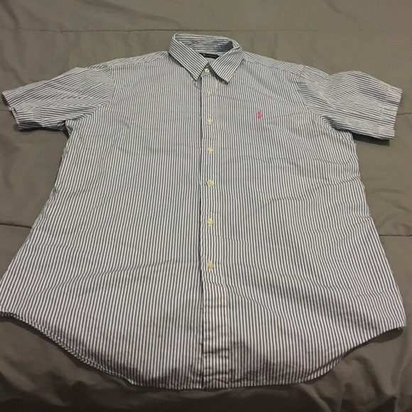 Polo slim fit button up